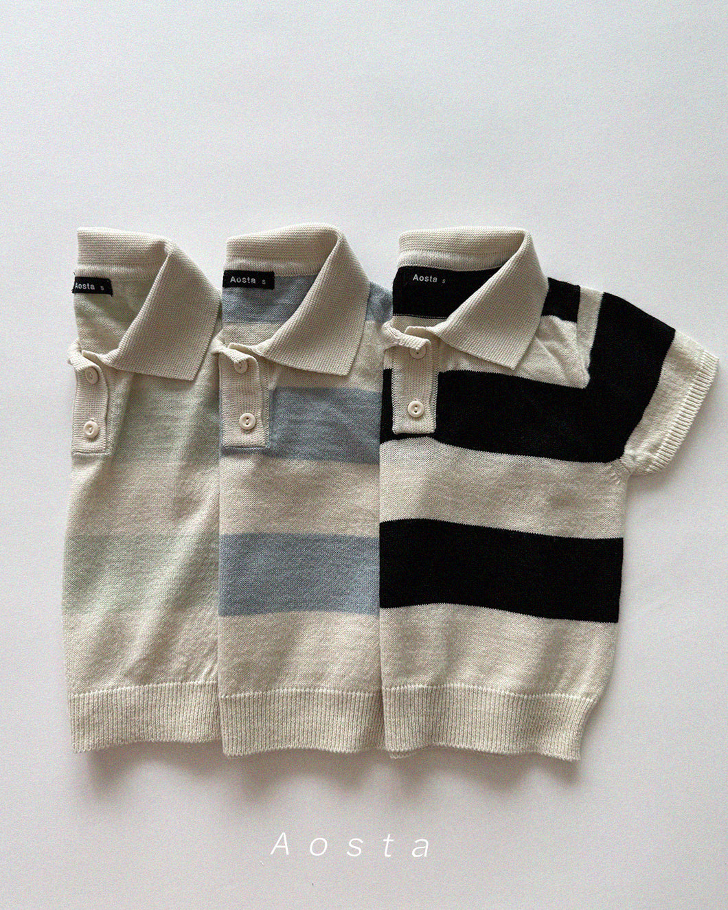【PREORDER受付終了、ご希望はお問い合わせください。】22.Knit Collar T