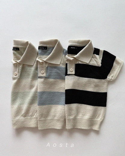 【PREORDER受付終了、ご希望はお問い合わせください。】22.Knit Collar T