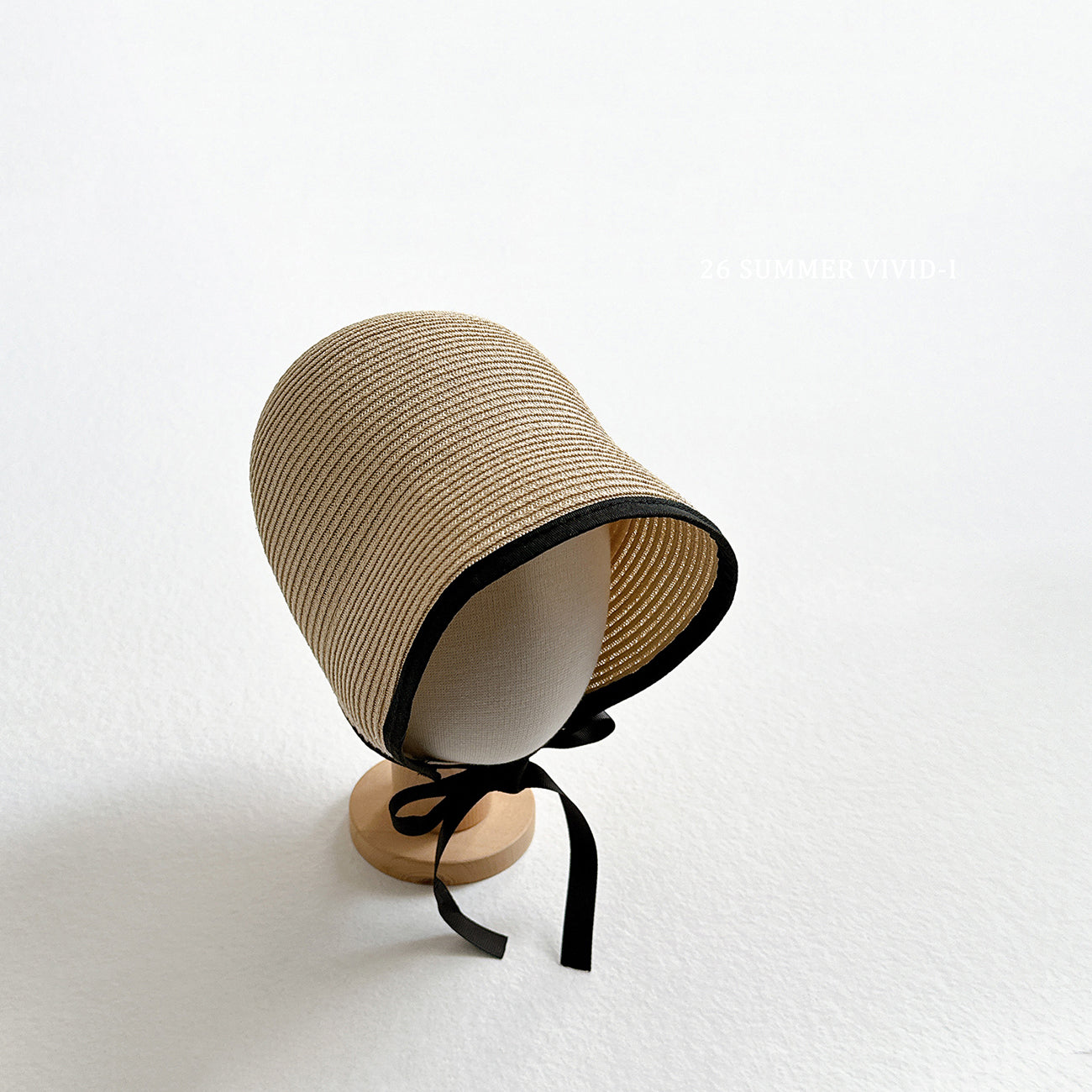 【PREORDER受付終了、ご希望はお問い合わせください。】123.Strap Bonnet Hat