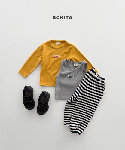 29.Waffle Stripe Jogger Pants