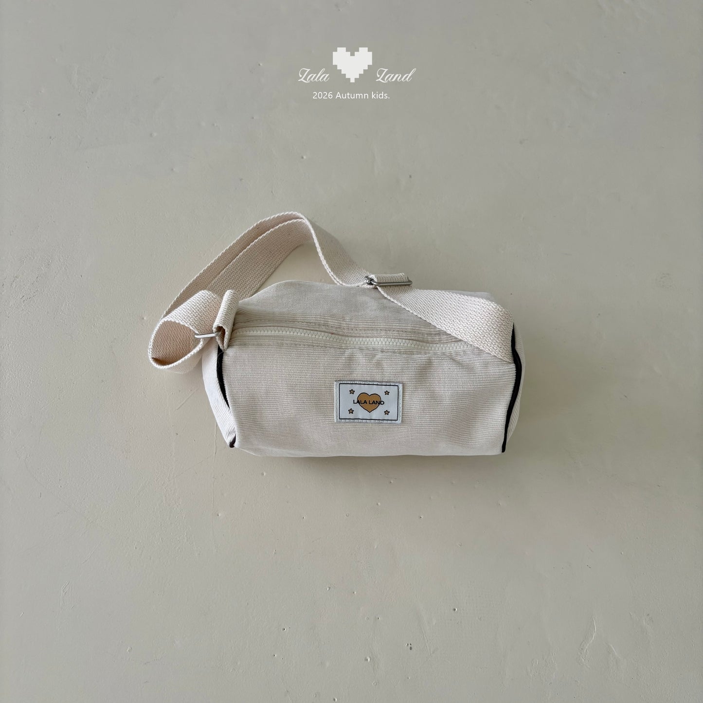 【PRE-ODER〆8.9(sun)】02.Cylinder Corduroy Cross Bag | lalaland