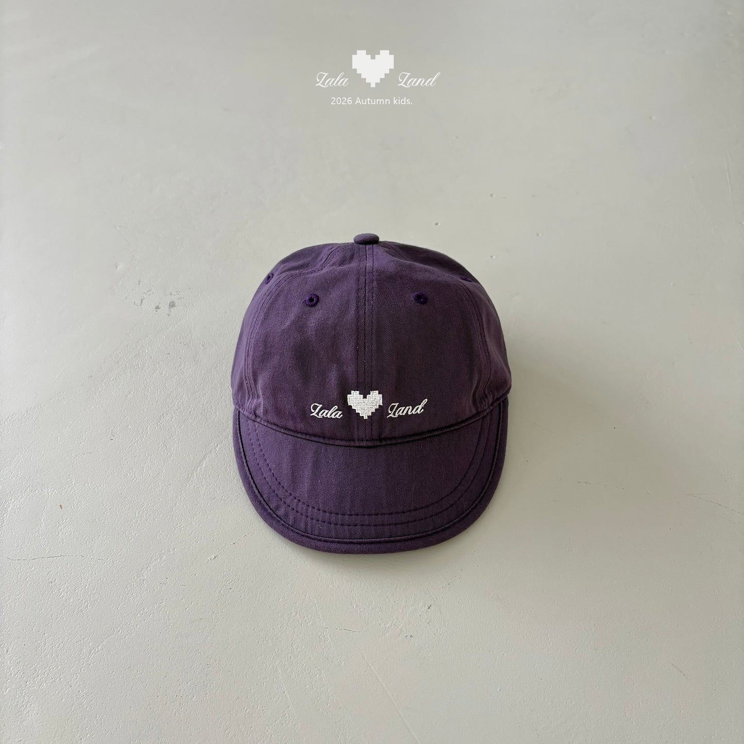 【PRE-ODER〆8.9(sun)】01.Heart Ball Cap | lalaland