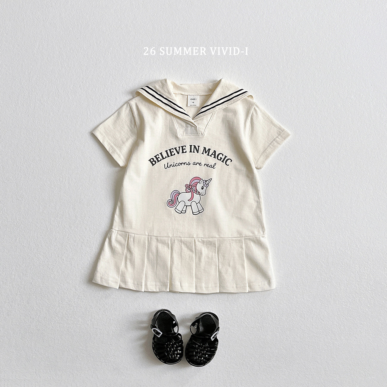 【PREORDER受付終了、ご希望はお問い合わせください。】92.Unicorn Sailor Dress