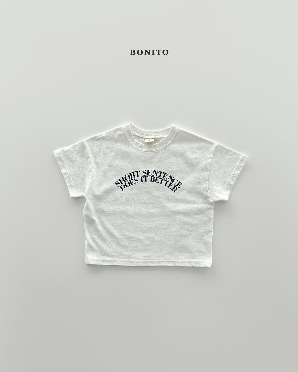 【PREORDER 4日間限定】18.Sentence Short Sleeve T-shirt