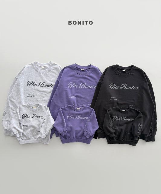 13.The Bonito Lettering Sweatshirt (Adult)