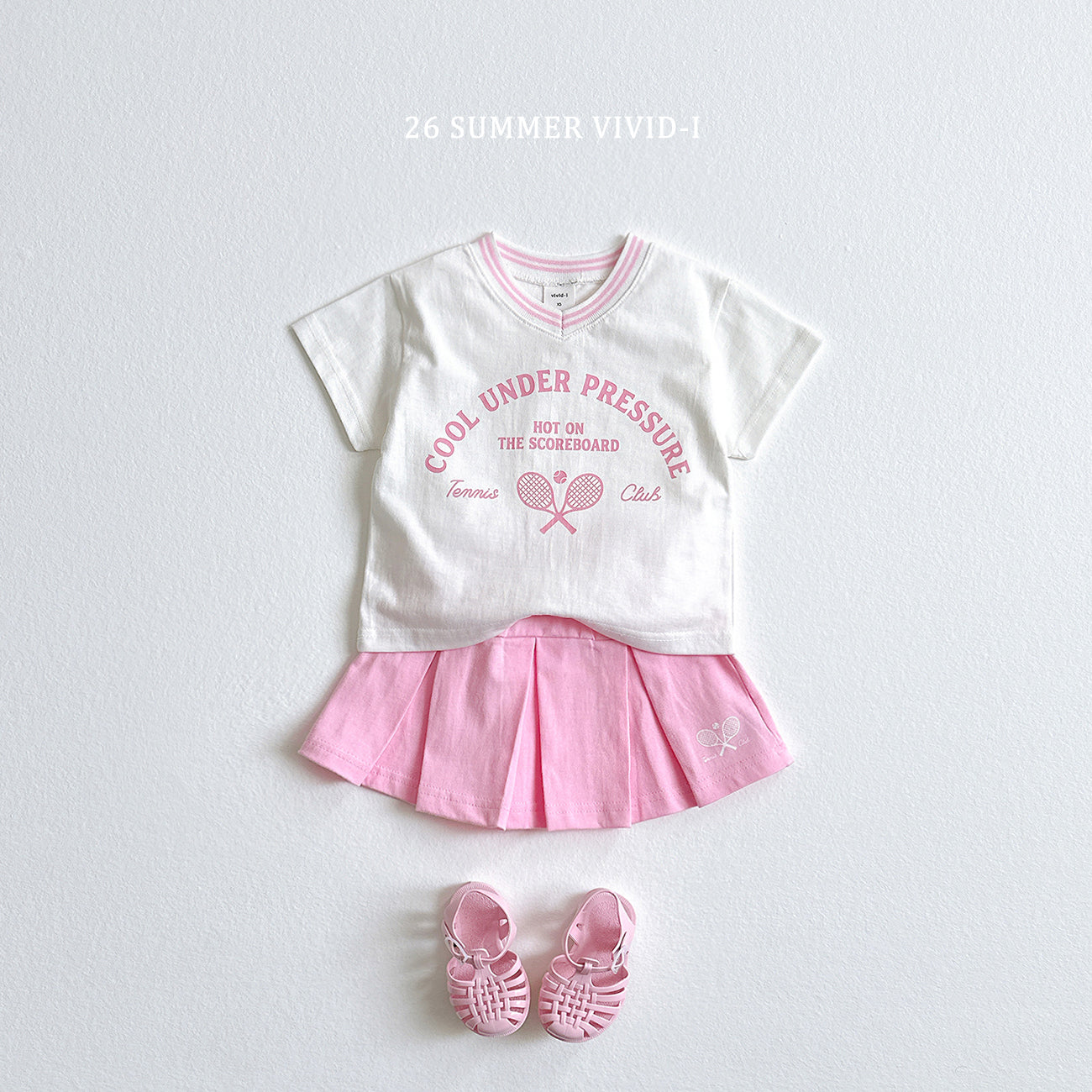 【PREORDER受付終了、ご希望はお問い合わせください。】93.VNeck Tennis Set