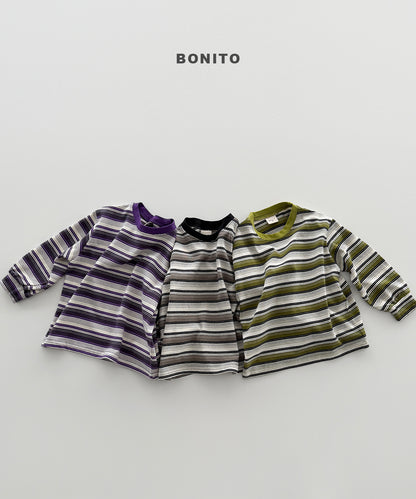 07.Track Stripe Ribbed T-Shirt