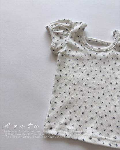 【PREORDER受付終了、ご希望はお問い合わせください。】56.Open Back Puff Blouse