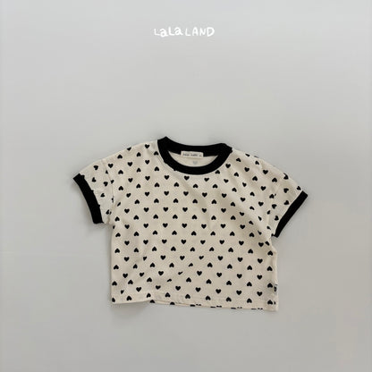 【PREORDER受付終了、ご希望はお問い合わせください。】70.Heart T-shirt