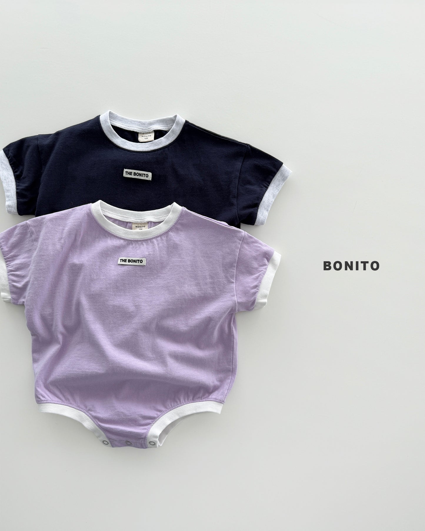 【期間限定 PRE-ODER】6.Bébé Loose Color Block Suit