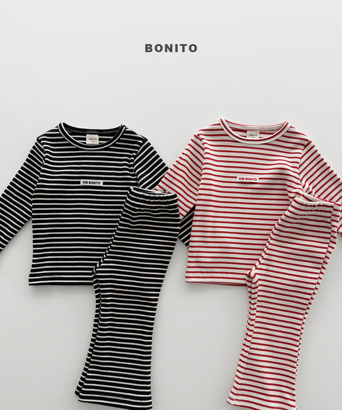 49.Heavyweight Stripe Slim Set