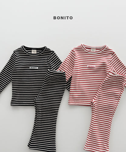 49.Heavyweight Stripe Slim Set