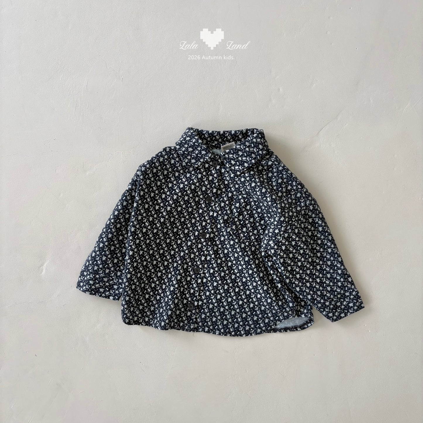 【PRE-ODER〆8.9(sun)】09.Floral-collar Shirt | lalaland