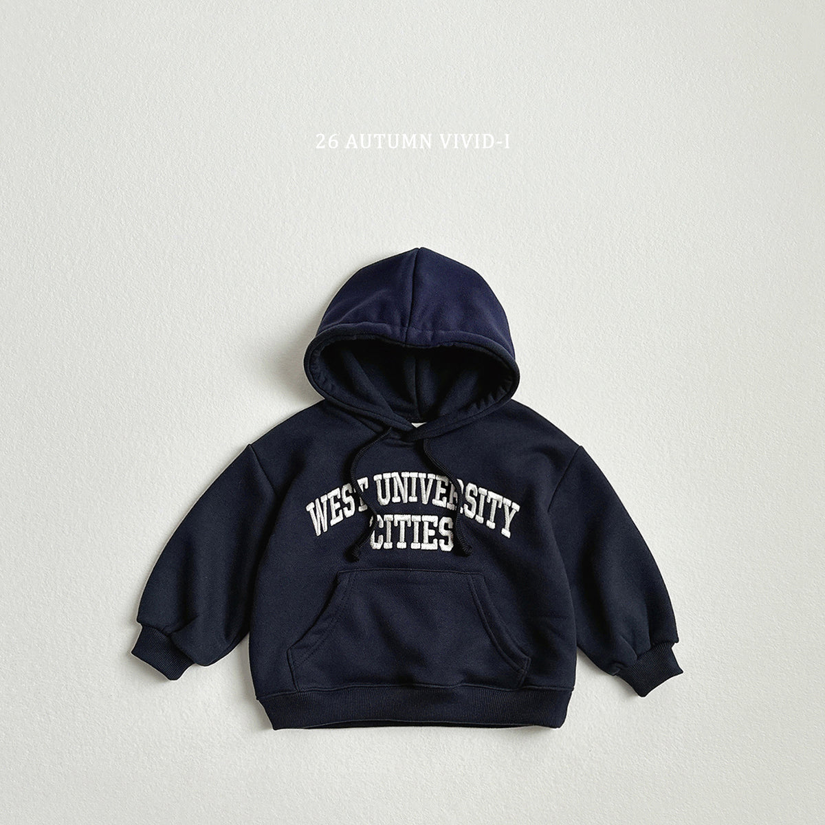 【秋のPRE-ODER 5%OFF】66.West Hooded Sweatshirt