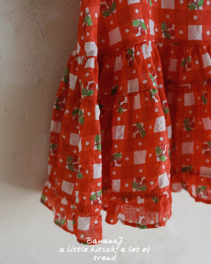 【PREORDER受付終了、ご希望はお問い合わせください。】44.Cherry Dress
