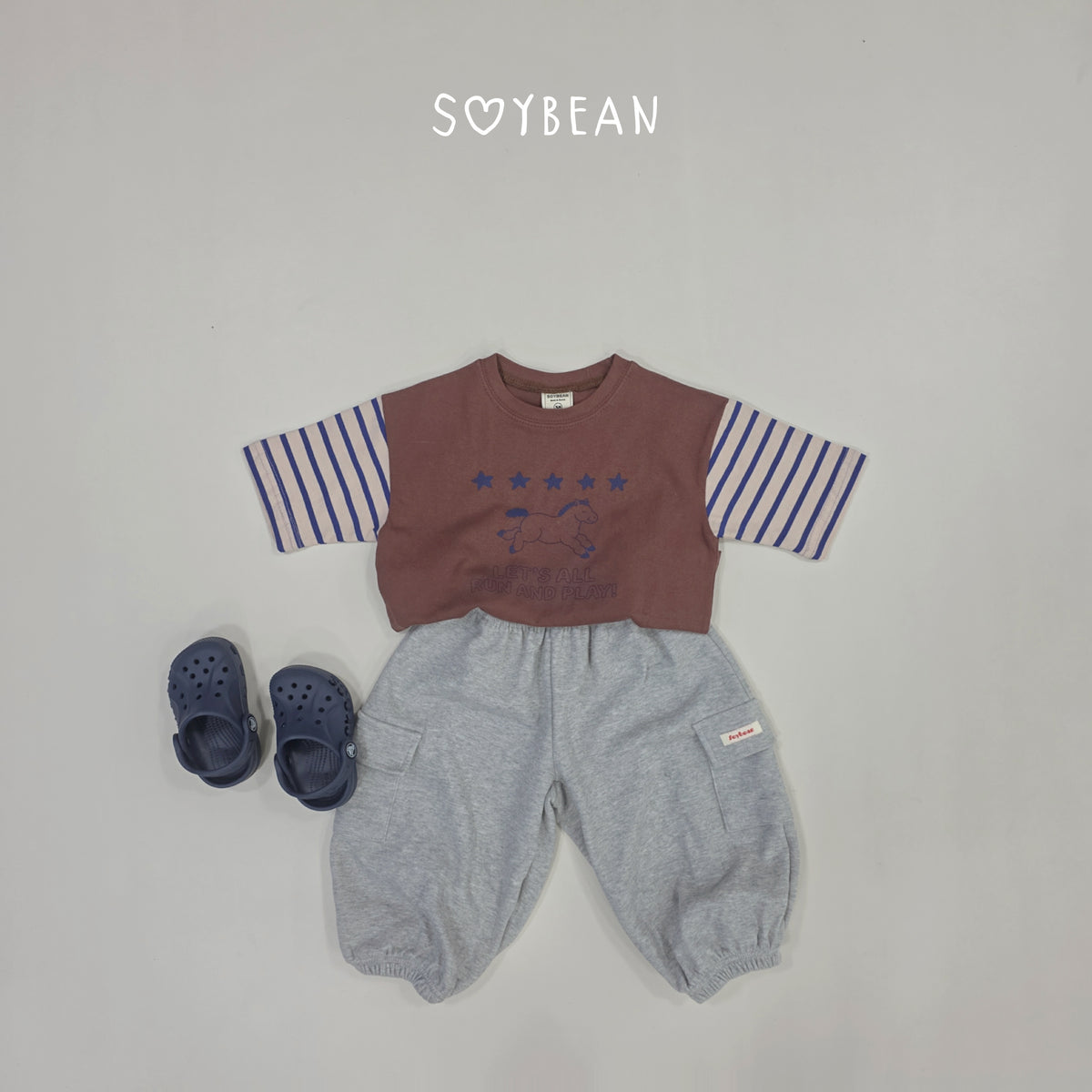 【秋のPRE-ODER 5%OFF】28.Pony Star Cropped Tee (7 Sizes)