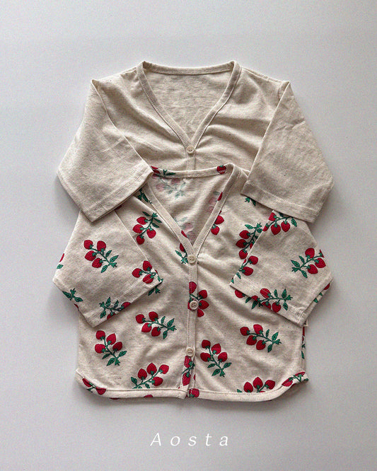 【PREORDER受付終了、ご希望はお問い合わせください。】35.Linen Cardigan