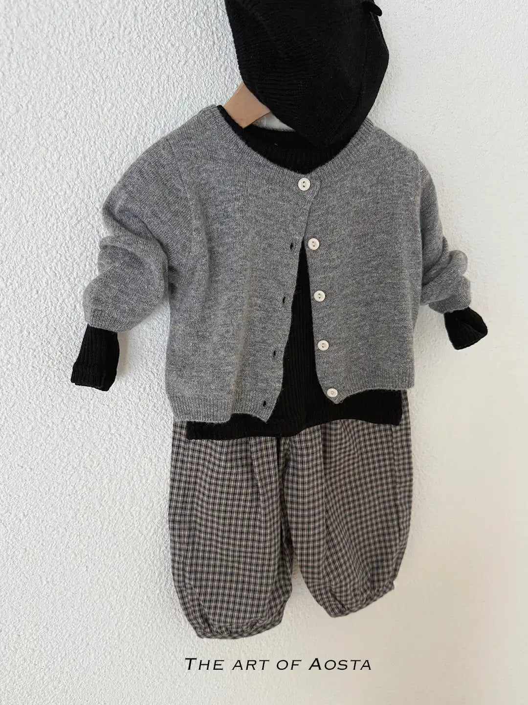 【秋のPRE-ODER 5%OFF】06.Knit Cashmere Cardigan