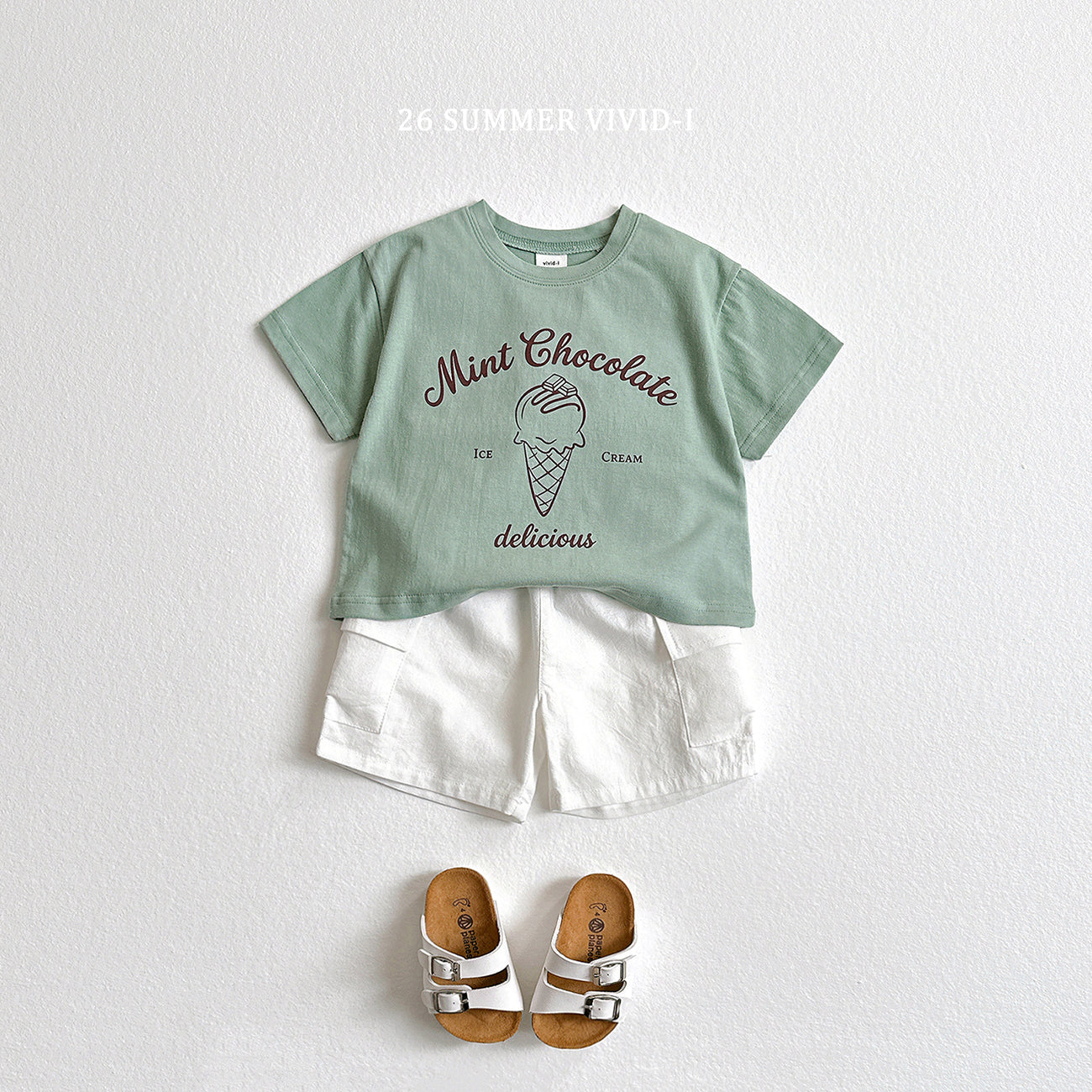 【PREORDER受付終了、ご希望はお問い合わせください。】53.Ice Cream ShortSleeve Tee