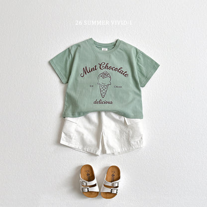 【PREORDER受付終了、ご希望はお問い合わせください。】53.Ice Cream ShortSleeve Tee