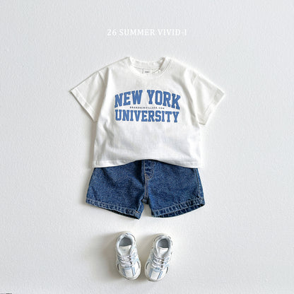 【PREORDER受付終了、ご希望はお問い合わせください。】55.New York 3D ShortSleeve Tee