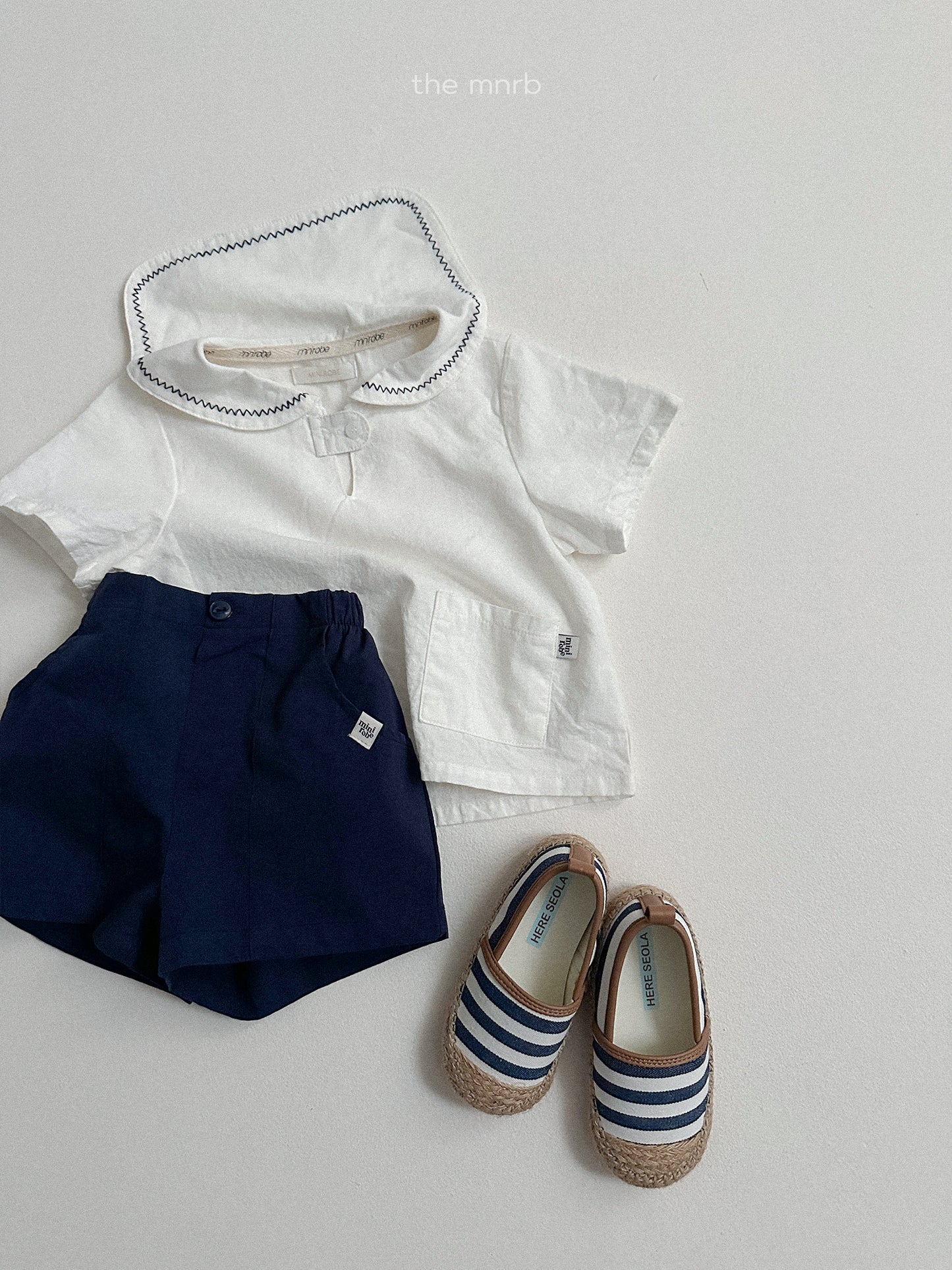 twill short pants | minirobe