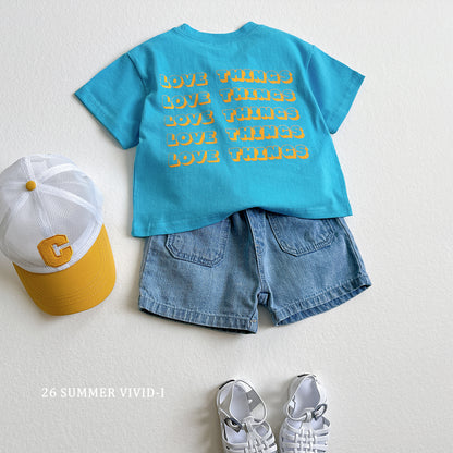 【PREORDER受付終了、ご希望はお問い合わせください。】57.Love Things ShortSleeve Tee