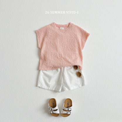 【PREORDER受付終了、ご希望はお問い合わせください。】19.Label Linen Cotton Shorts