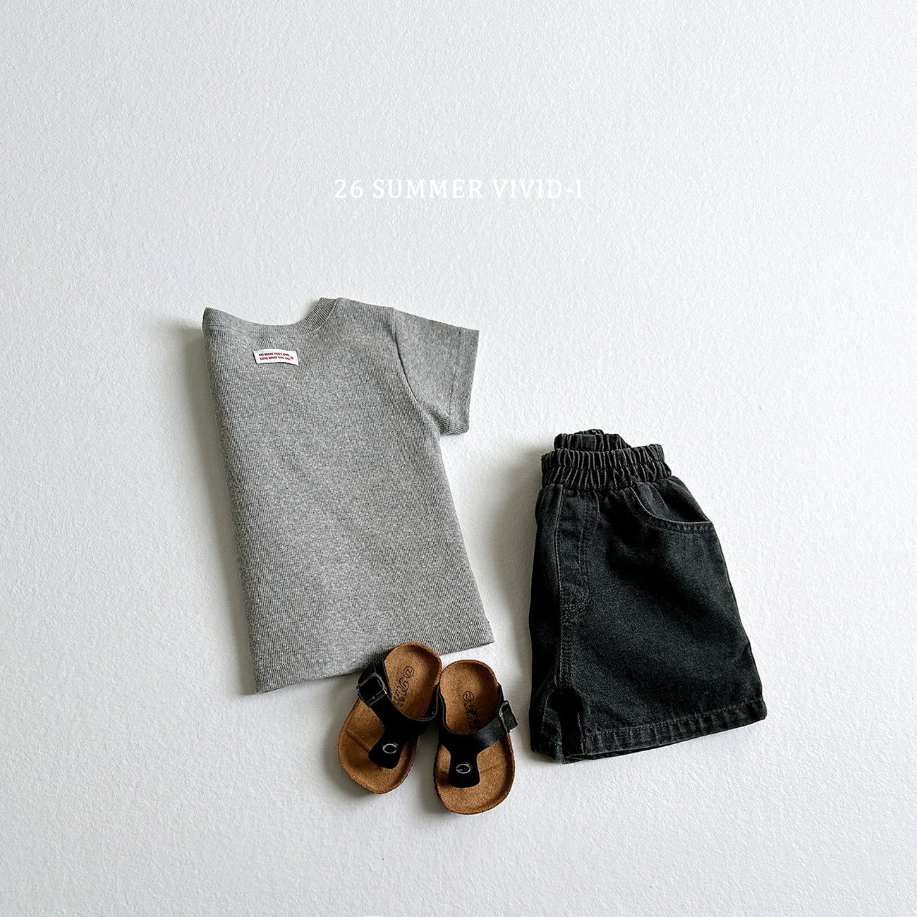 【PREORDER受付終了、ご希望はお問い合わせください。】68.Rib Label ShortSleeve Tee
