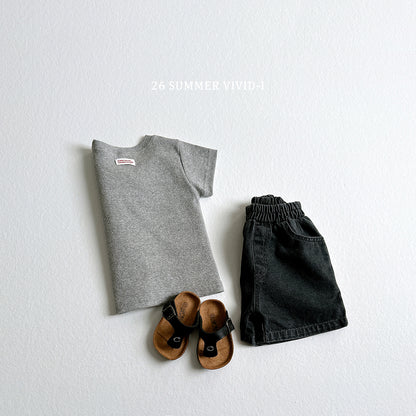 【PREORDER受付終了、ご希望はお問い合わせください。】68.Rib Label ShortSleeve Tee