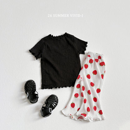 【PREORDER受付終了、ご希望はお問い合わせください。】75.Yoryu Slub Flare Tee