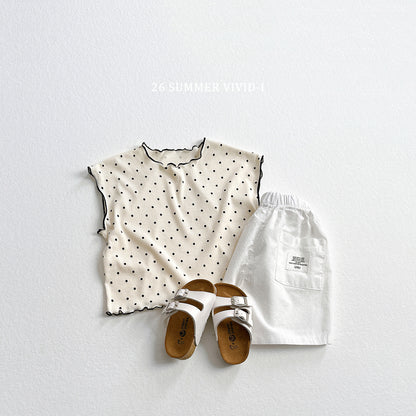 【PREORDER受付終了、ご希望はお問い合わせください。】19.Label Linen Cotton Shorts