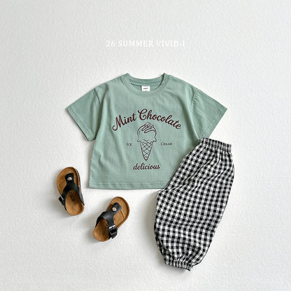 【PREORDER受付終了、ご希望はお問い合わせください。】53.Ice Cream ShortSleeve Tee