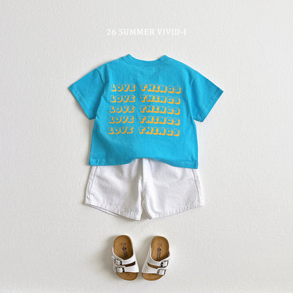 【PREORDER受付終了、ご希望はお問い合わせください。】57.Love Things ShortSleeve Tee