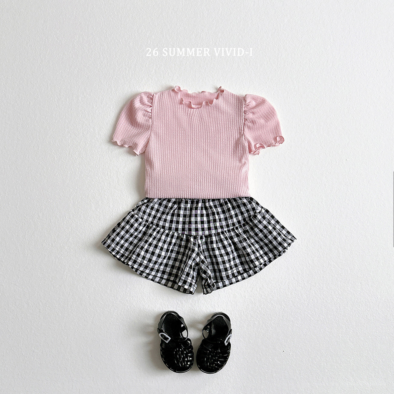 【PREORDER受付終了、ご希望はお問い合わせください。】78.Shirring Puff Flare Tee