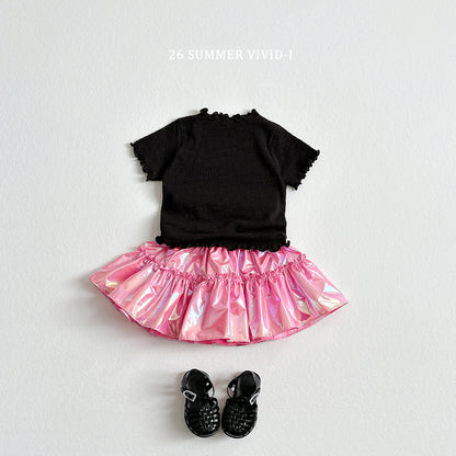 【PREORDER受付終了、ご希望はお問い合わせください。】75.Yoryu Slub Flare Tee