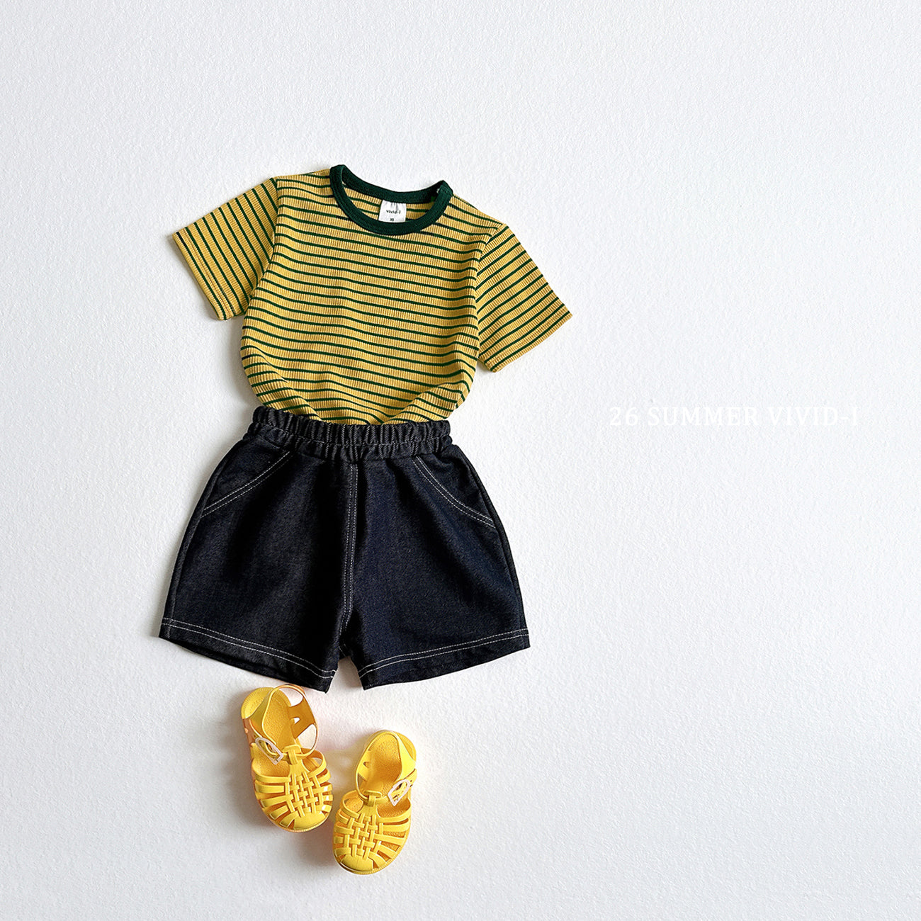【PREORDER受付終了、ご希望はお問い合わせください。】58.Stripe Rib Raglan Tee