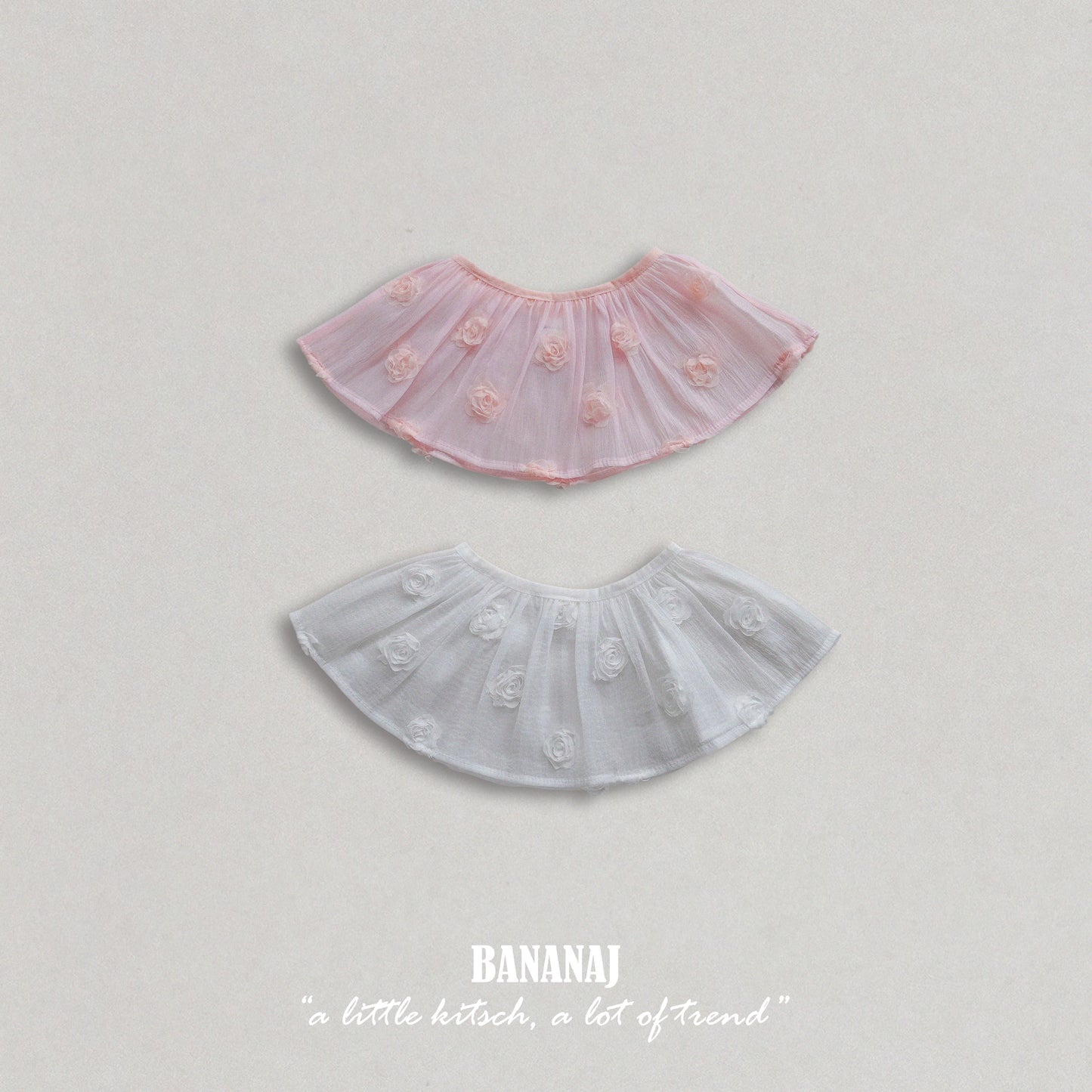 【PREORDER受付終了、ご希望はお問い合わせください。】4.Mimi Flower Skirt