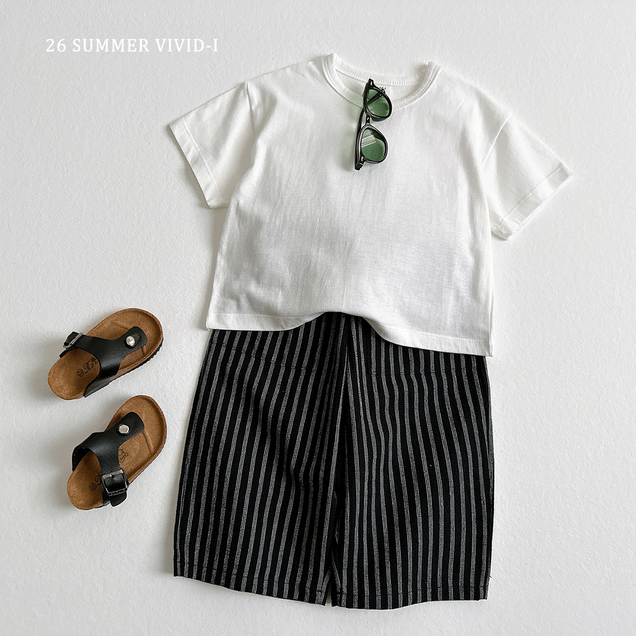 【PREORDER受付終了、ご希望はお問い合わせください。】5.9分丈 Stripe Linen Pants