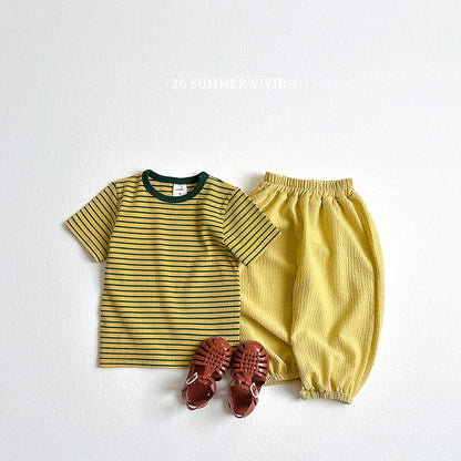 【PREORDER受付終了、ご希望はお問い合わせください。】58.Stripe Rib Raglan Tee