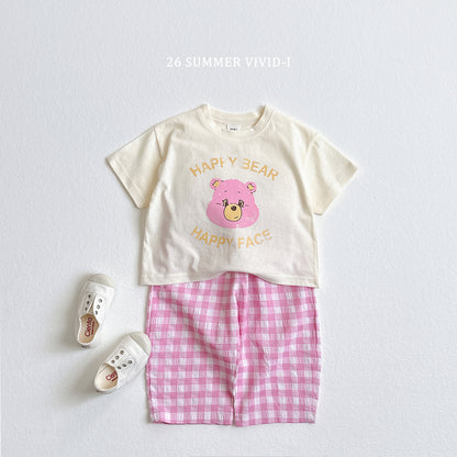 【PREORDER受付終了、ご希望はお問い合わせください。】56.Happy Bear ShortSleeve Tee
