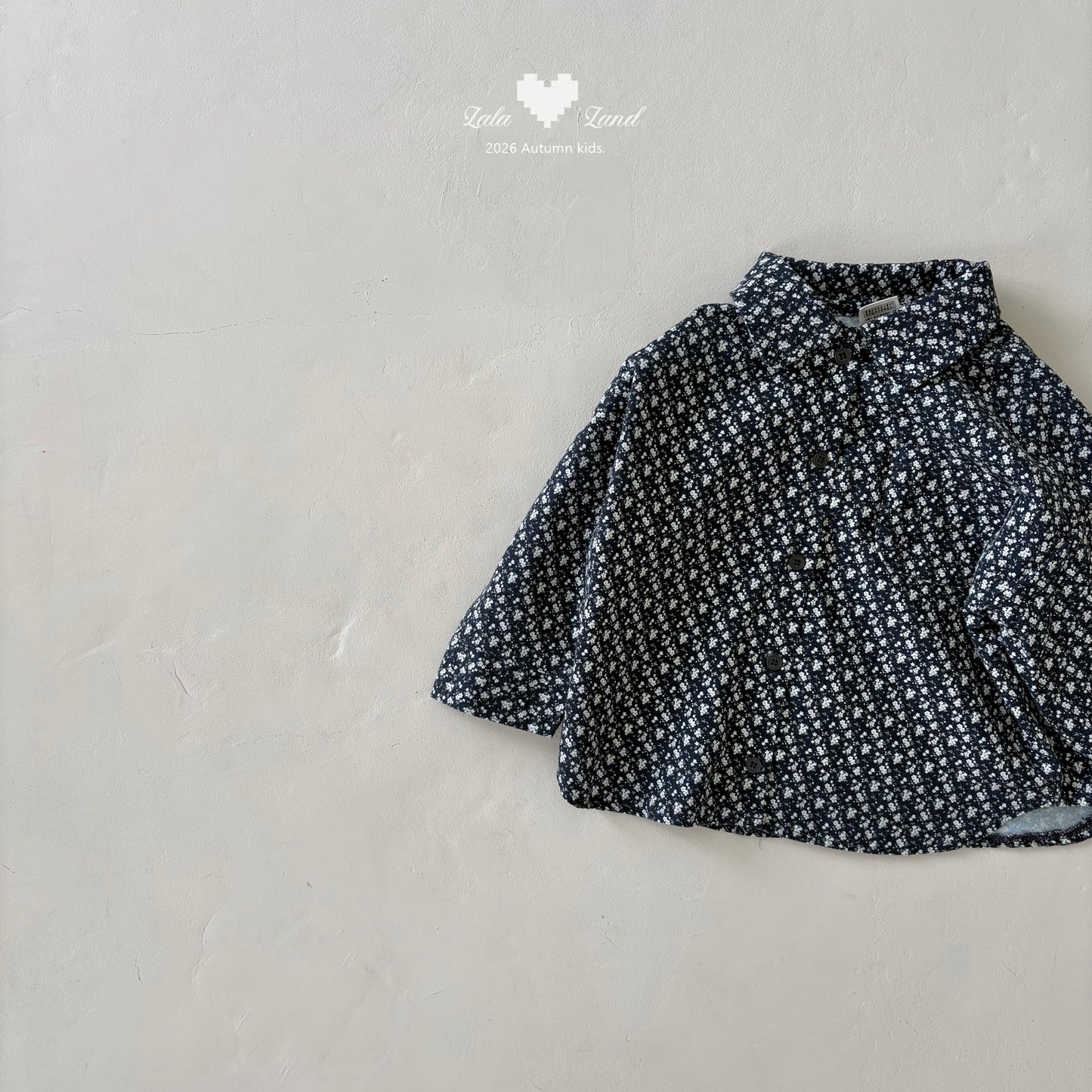 【PRE-ODER〆8.9(sun)】09.Floral-collar Shirt | lalaland