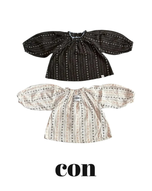 【PRE-ODER〆8.9(sun)】16.Mellow Blouse | CON