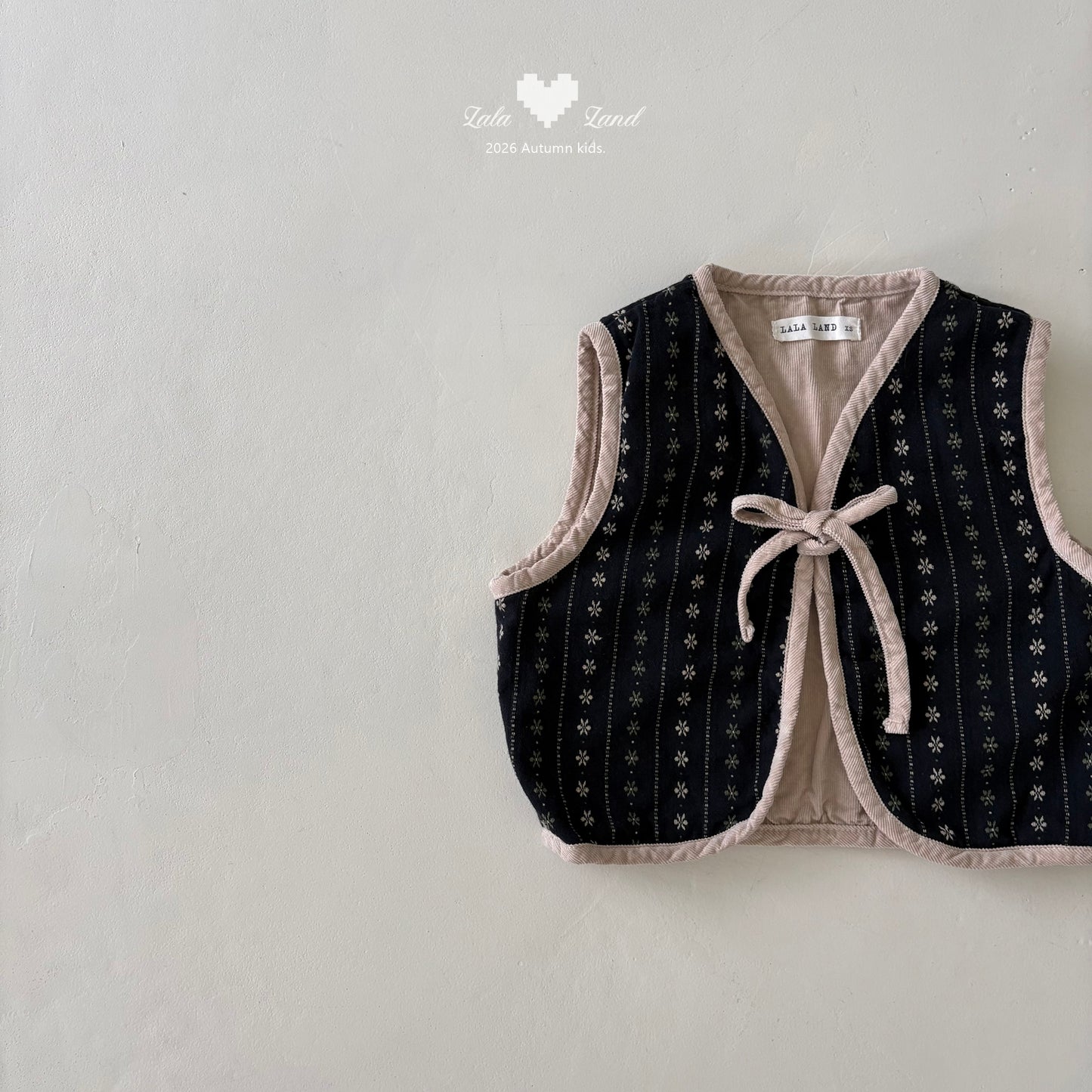 【PRE-ODER〆8.9(sun)】07.Hippie Reversible Vest | lalaland