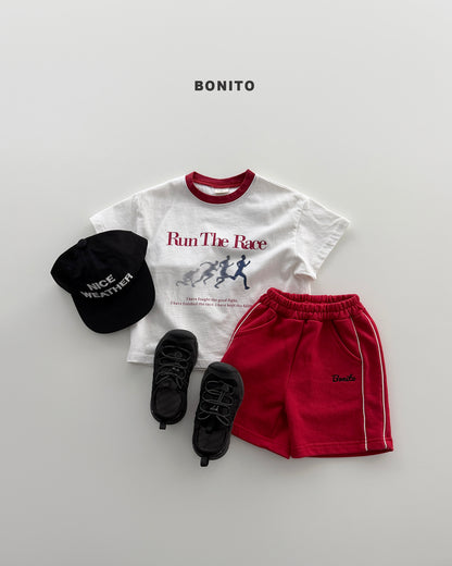 【PREORDER 4日間限定】20.run the race tee