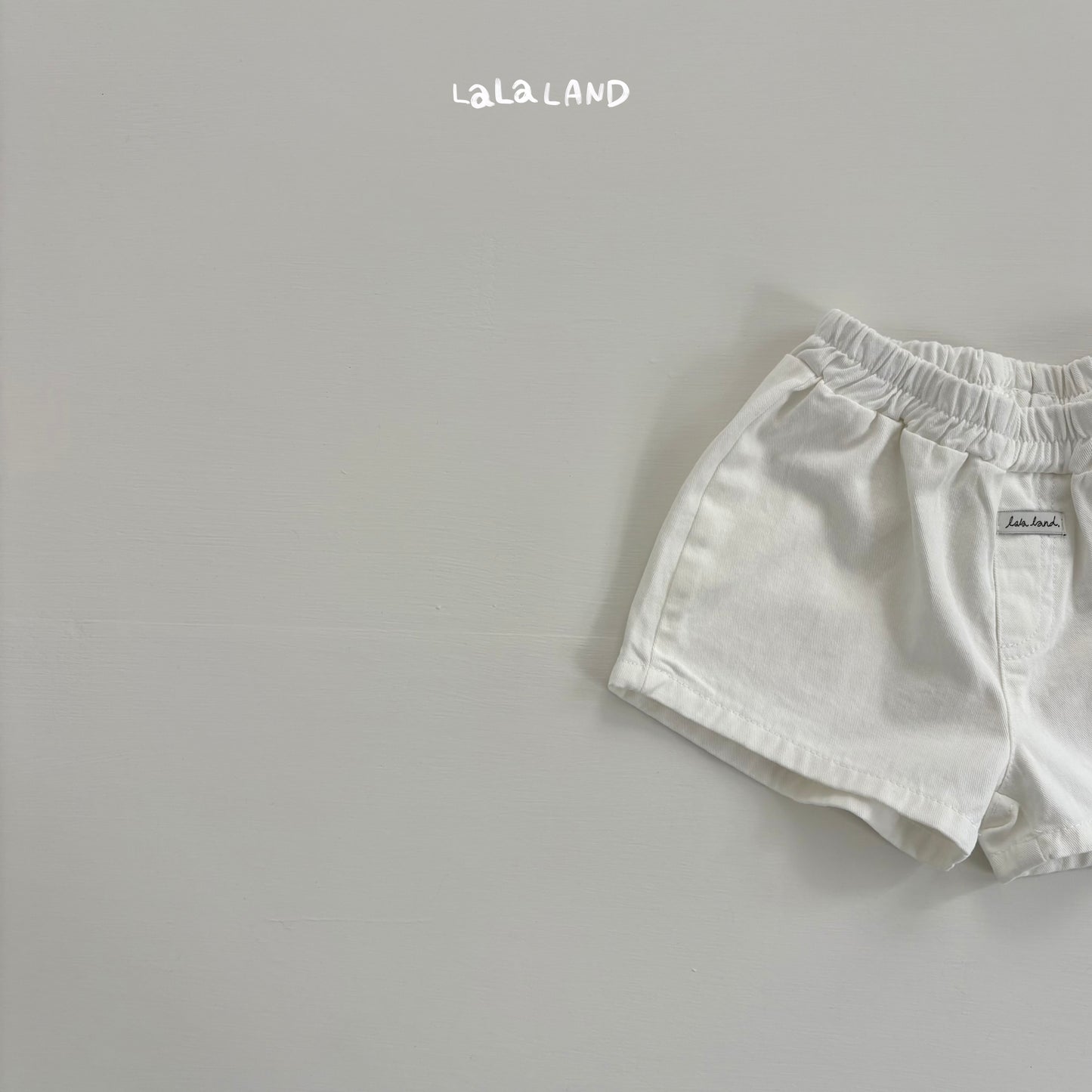 【PREORDER受付終了、ご希望はお問い合わせください。】73.Simple Cotton Shorts