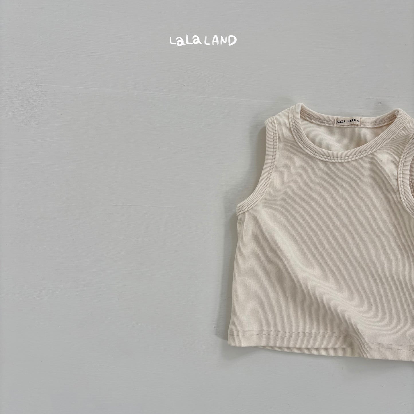 【PREORDER受付終了、ご希望はお問い合わせください。】23.Baby Heat Rib Sleeveless