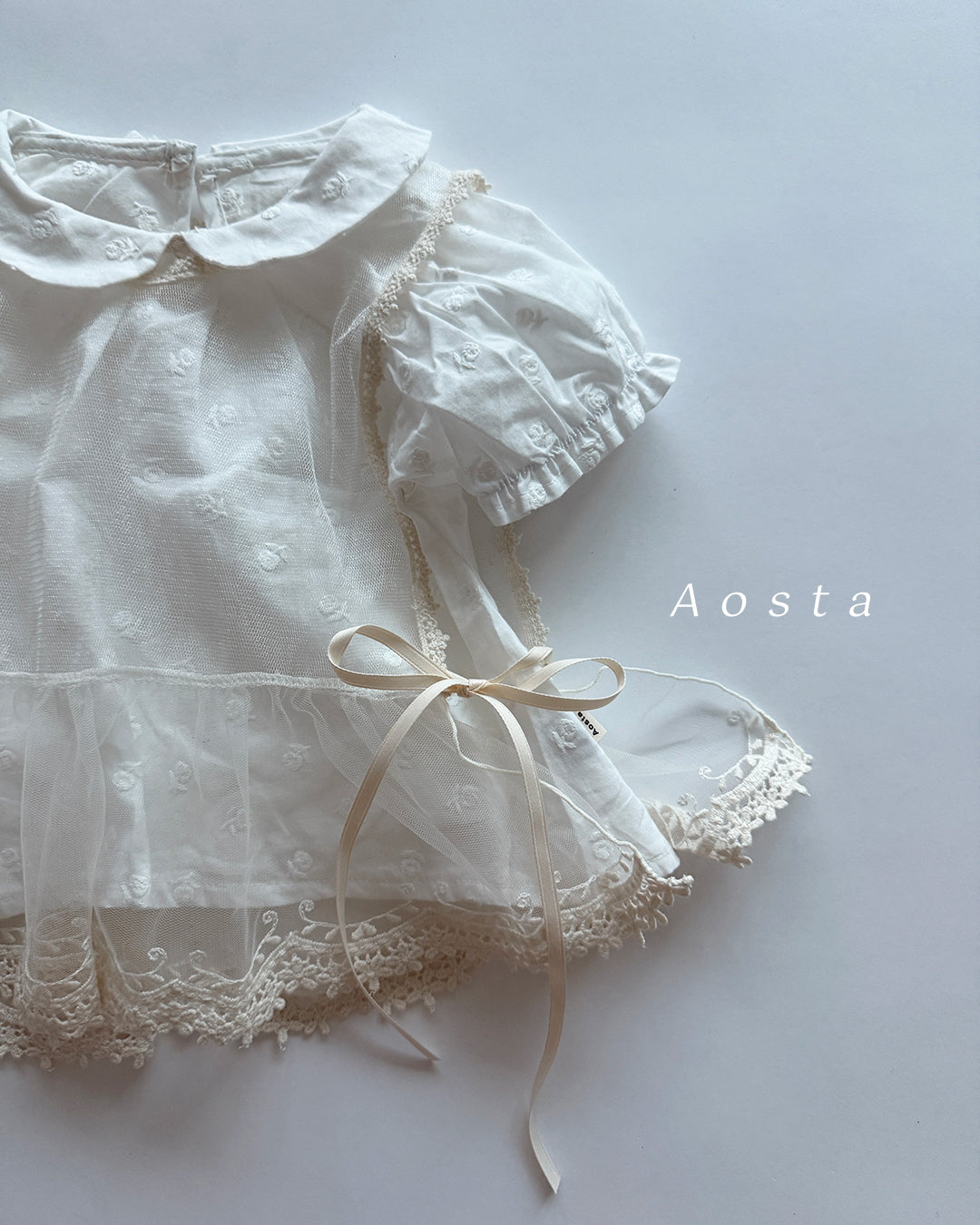 【PREORDER受付終了、ご希望はお問い合わせください。】61.Collar Blouse