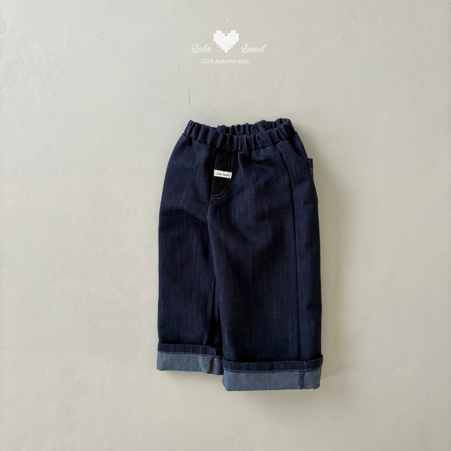 【PRE-ODER〆8.9(sun)】11.Roll-up Denim Pants | lalaland