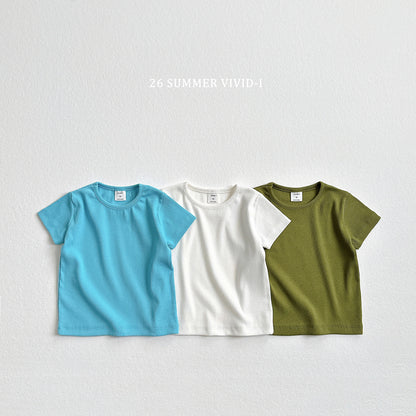 【PREORDER受付終了、ご希望はお問い合わせください。】71.Pastel Rib Tee